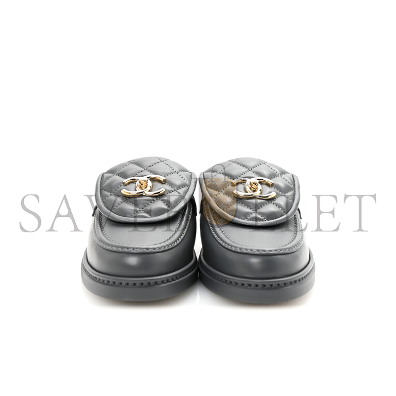 CHANEL QUILTED CC MULES G46120